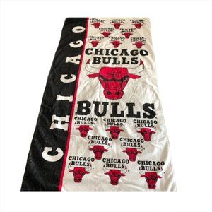 Vintage Chicago Bulls Beach Towel